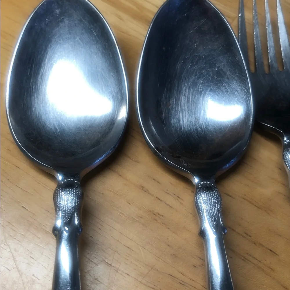 Sophisticated VTG Petal stainless Cutlery Set